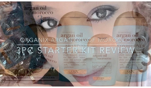 Organix Argan Oil of Morocco 3pcs Starter Kit Review